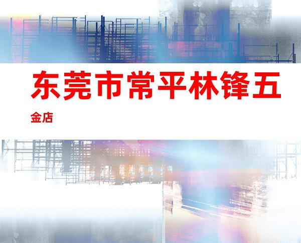 东莞市常平林锋五金店