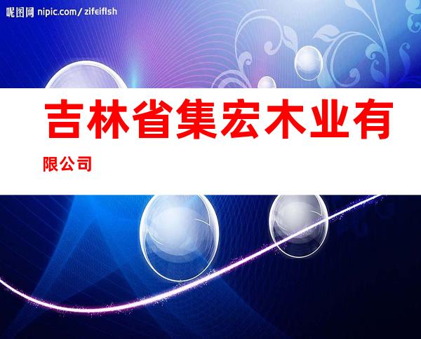 吉林省集宏木业有限公司