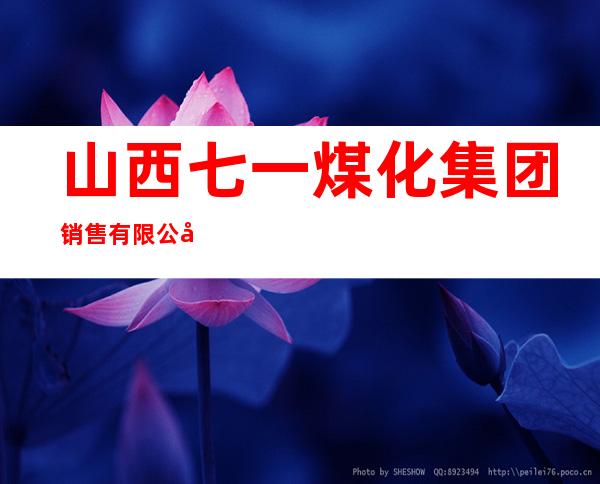 山西七一煤化集团销售有限公司