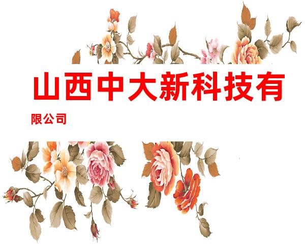 山西中大新科技有限公司