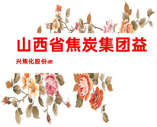 山西省焦炭集团益兴焦化股份有限公司