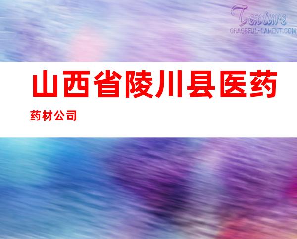 山西省陵川县医药药材公司