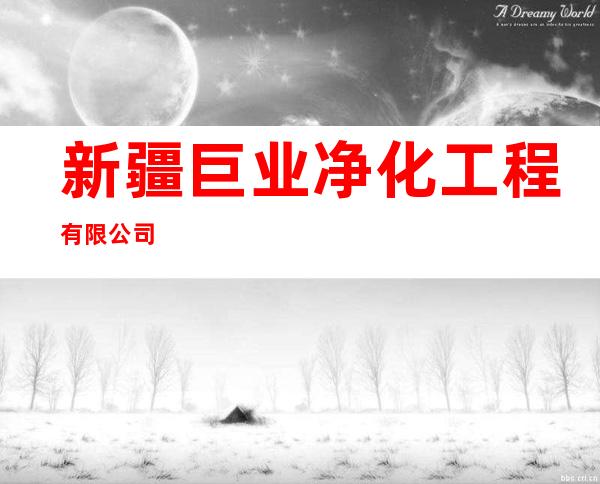 新疆巨业净化工程有限公司