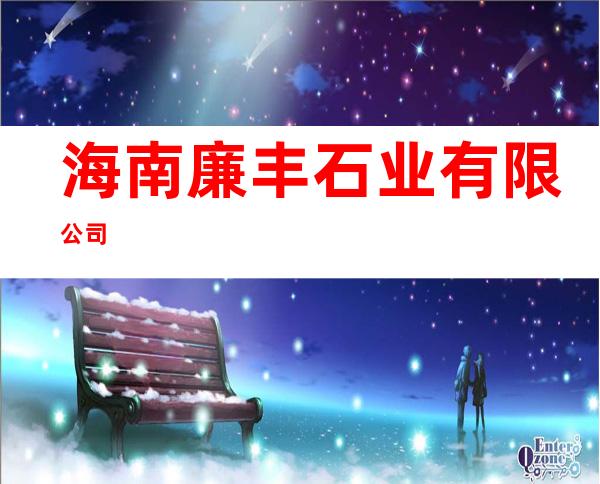 海南廉丰石业有限公司