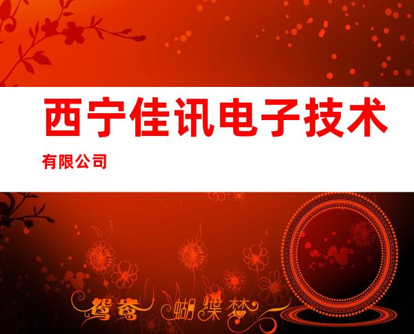 西宁佳讯电子技术有限公司