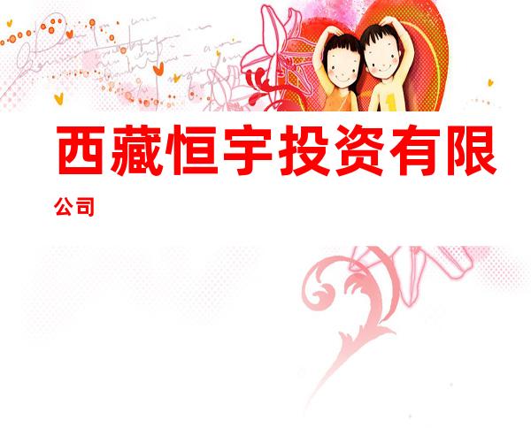 西藏恒宇投资有限公司