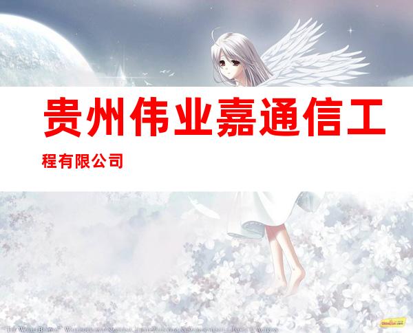 贵州伟业嘉通信工程有限公司