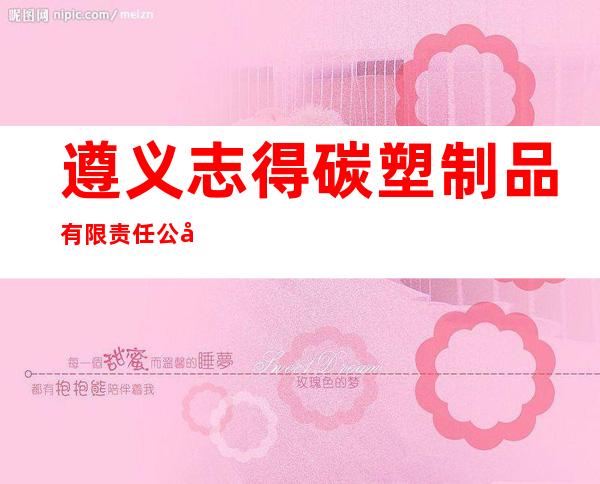遵义志得碳塑制品有限责任公司