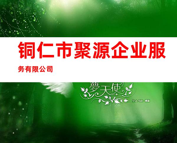 铜仁市聚源企业服务有限公司